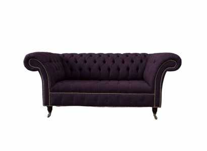 Sofa upholstery sofas new sofa 2-seater design Chesterfield fabric couch