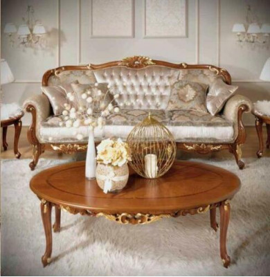 Classic Coffee Table Sofa Side Table Living Room Table Furniture Wood New