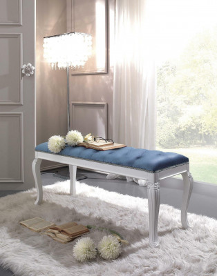 Chesterfield seat cushion bench cushion seat stool textile fabric wood style design