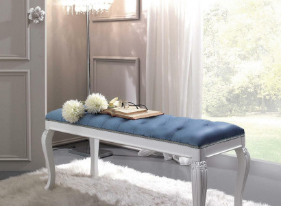 Chesterfield seat cushion bench cushion seat stool textile fabric wood style design