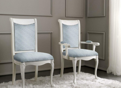 Living room chair design dining room wooden chairs upholstered with armrest baroque rococo