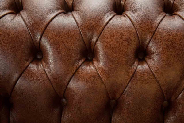 Luxury Sofa 2-Seater Sofas Brown Leather Design Furniture Style Upholstery New