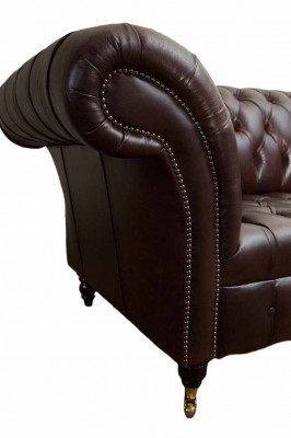Sofa Couch Chesterfield Upholstered Sofas 2 Seater Leather Textile Lounge New