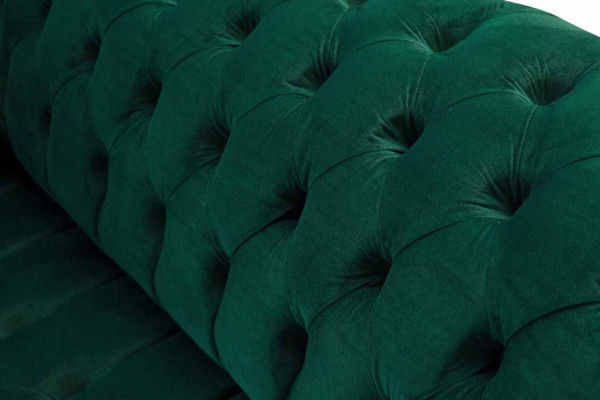 Chesterfield two-seater sofa 2-seater design sofas upholstery modern seat fabric