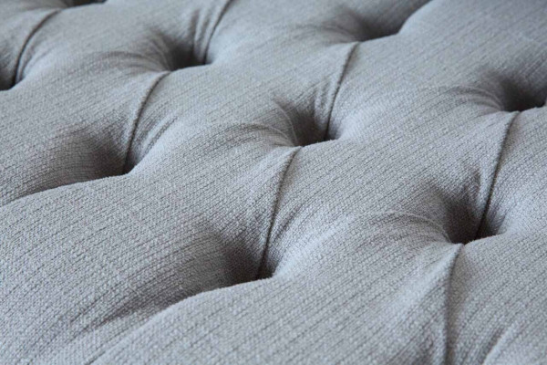 Chesterfield Luxury 2-Seater Couch Upholstered Sofa Fabric New