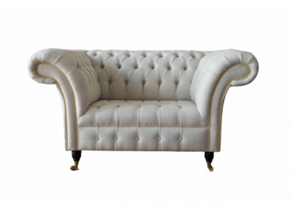 Sofa 1.5-Seater Couch Design Upholstery Modern Textile Fabric Couches New