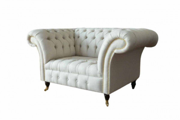 Sofa 1.5-Seater Couch Design Upholstery Modern Textile Fabric Couches New