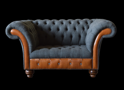 Armchair 1 Seater Sofa Upholstery Design Luxury Fabric Sofas Chesterfield Textile