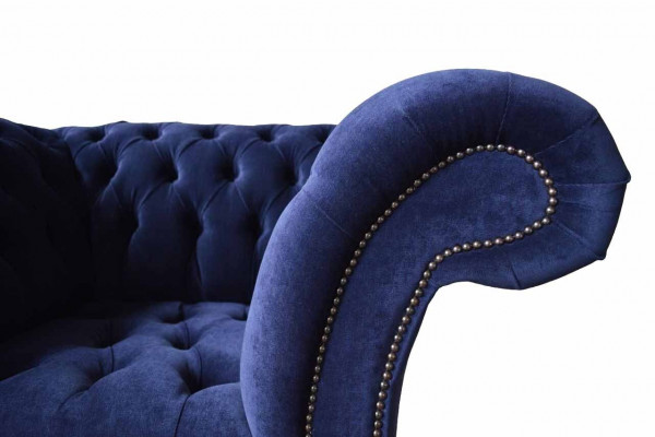 Chesterfield textile armchair single seater sofa upholstery design luxury modern