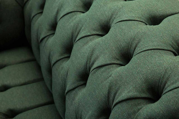 Green armchair sofa couch upholstery luxury classic textile couches new