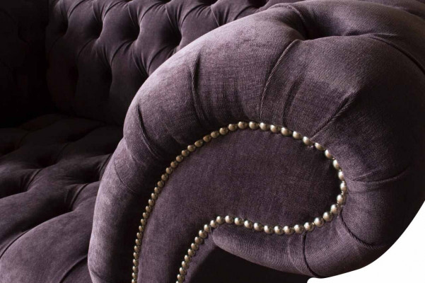 Chesterfield armchair velvet single-seater luxury armchair sofas living room new
