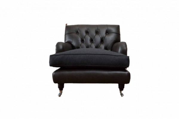 Chesterfield design armchair couch upholstery luxury couches 1 seat leather