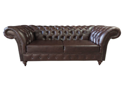 Chesterfield Sofa 3-Seater Couch Seat Luxury Couches Three-Seater 230cm