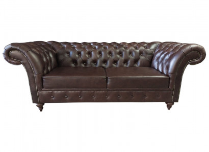 Chesterfield Sofa 3-Seater Couch Seat Luxury Couches Three-Seater 230cm