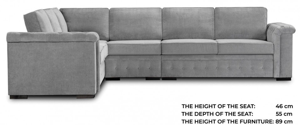 Corner sofa corner couch upholstery velvet couch living room furniture sofa fabric