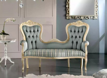 Classic Chesterfield Sofa Upholstered Furniture Living Room Textile Bench