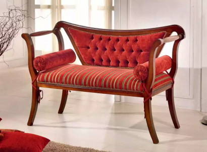 Classic bench design living room stool seating furniture 128x51x84