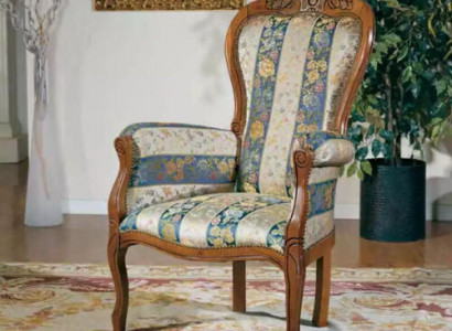 Armchair Designer Seat Luxury Textile Upholstery Fabric Furniture Classic Design