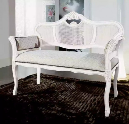 Bench Living Room Classic Seat Bench Fabric Textile Furniture Benches Benches