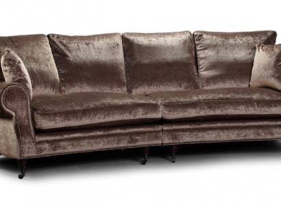 Sofa 4-seater XXL Couch Seat Cushions Sofas Couches Living Room Design Big