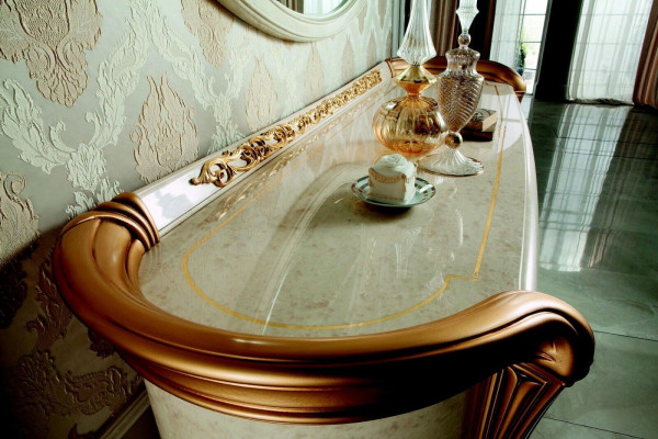 arredoclassic™ Sinfonia Dining Room Complete Display Cabinet Chairs Table Baroque