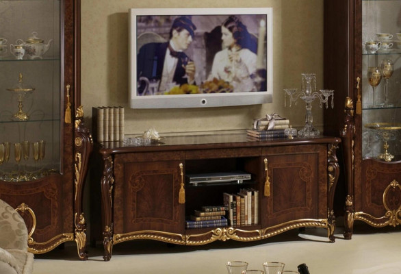 rtv Design Sideboard TV Wall Low Board Luxury New Shelf Dresser Cabinet New