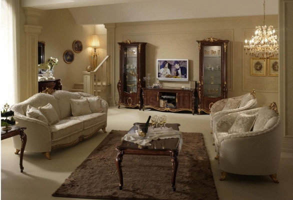 rtv Design Sideboard TV Wall Low Board Luxury New Shelf Dresser Cabinet New