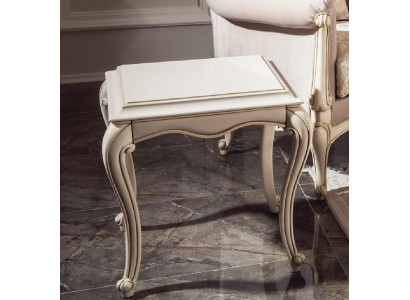 Classical newspaper tables wood side table table living room baroque