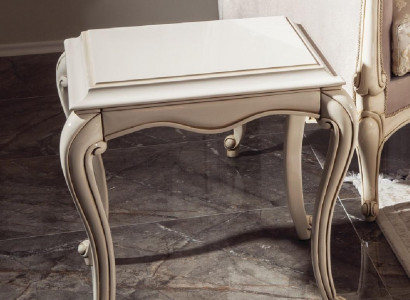 Classical newspaper tables wood side table table living room baroque