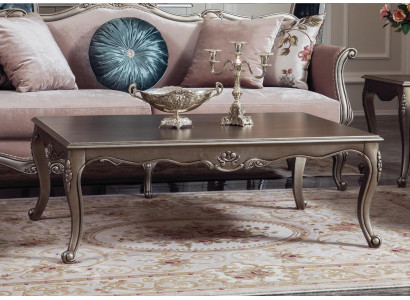 Wooden coffee table luxury coffee table design table living room silver