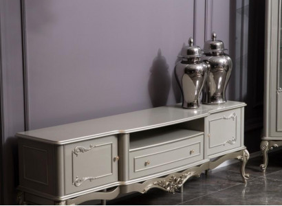 Luxury sideboard TV wall cabinet RTV furniture wooden cabinets lowboard