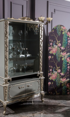 Display cabinet glass wood cabinet living room furniture sideboard cabinets