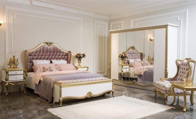 Chesterfield Bed Frame Design Upholstery Luxury Bed Bedroom Beds Pink