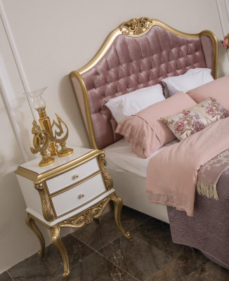 Chesterfield Bed Frame Design Upholstery Luxury Bed Bedroom Beds Pink