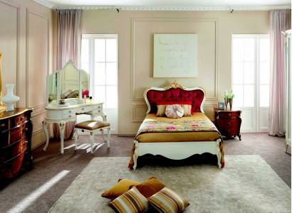 Italian furniture design luxury bed double bed baroque style beds classic