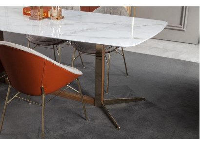 White table for dining room luxurious modern style comfortable tables