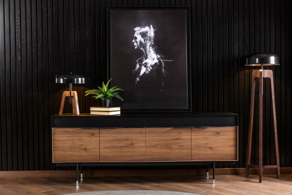 Dresser Sideboard Cabinet Sideboards Cabinets 208cm Furniture Wood