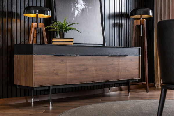 Dresser Sideboard Cabinet Sideboards Cabinets 208cm Furniture Wood