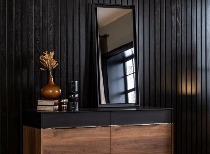 Chest of drawers + mirror with storage, 2-piece incl. mirror sideboard chests of drawers