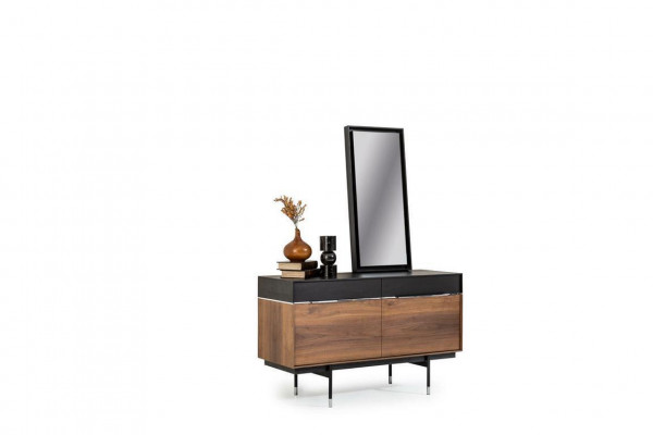 Chest of drawers + mirror with storage, 2-piece incl. mirror sideboard chests of drawers