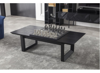 Black wooden table living room tables modern table coffee table living room
