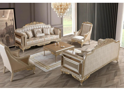 Sofa set 3311, three-seater living room set, modern set, new luxury furniture.