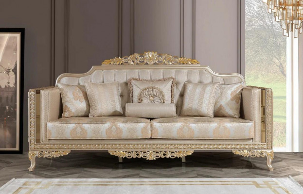 3-piece sofa set with coffee table living room modern new luxury furniture