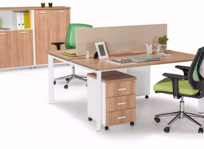 Modern study desk office furniture wooden tables luxury furniture brown