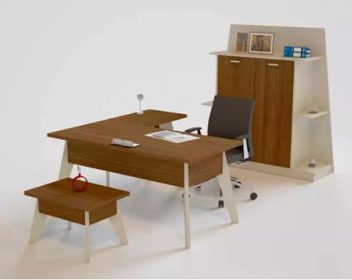 Corner desk designer wooden furniture office desk study room table new