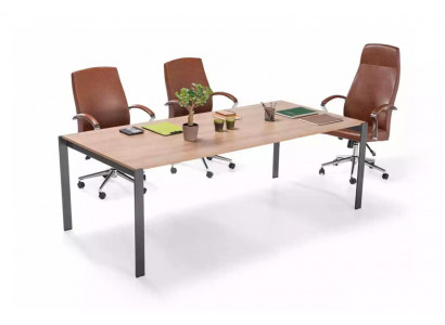 Modern large conference table wood designer office study furniture