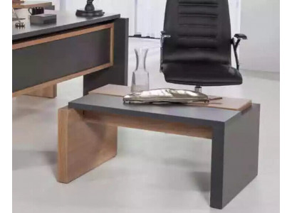 Modern luxury coffee table brown office storage table designer wooden furniture