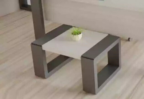 Modern white wooden table coffee table luxury study furniture design