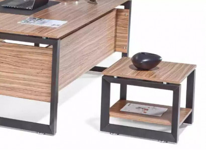 Brown Square Coffee Table Luxury Wood Furniture Living Room Design