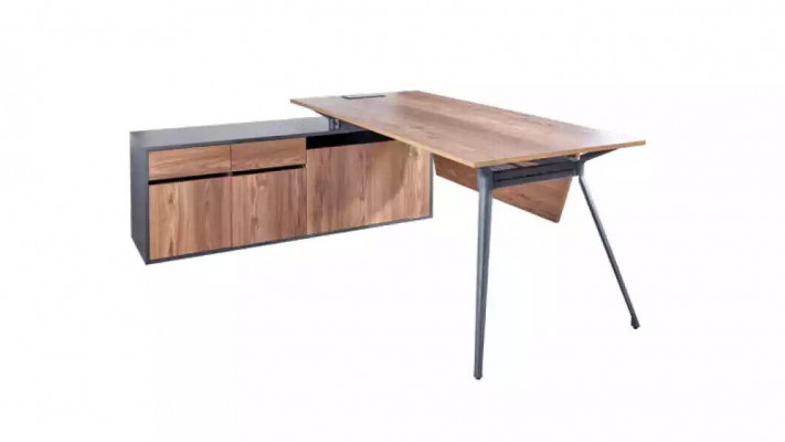 Desk Coffee Table Sideboard Office Study Brown Modern Wood